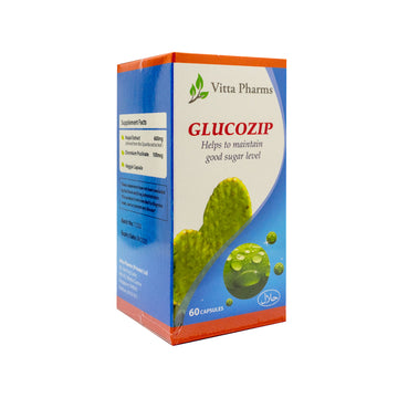 Vitta Pharms, Glucozip, 60 capsules